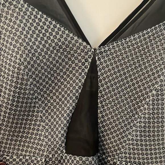 Chic Black, Gray and White Dress - Picture 6 of 9